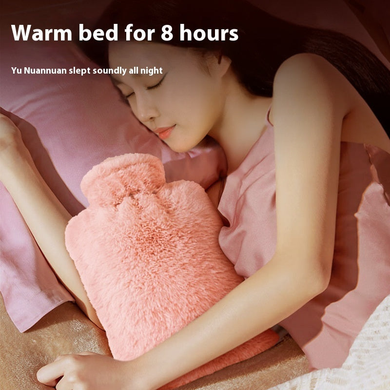 TedKruik – zachte teddy warmwaterkruik - Met zachte hoes