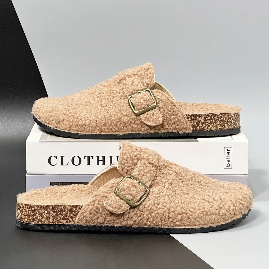 TedFlops – fluffy teddy slippers voor binnen & buiten