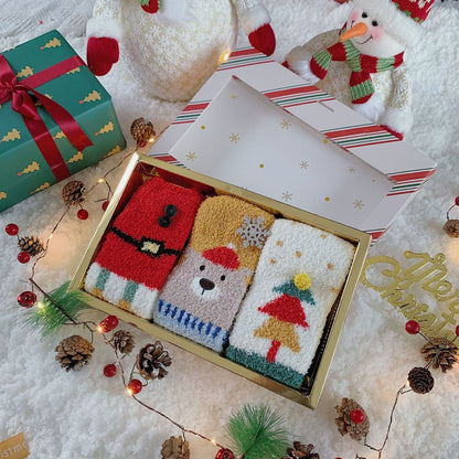 TedSokken – Christmas Cozy Box (set van 3)