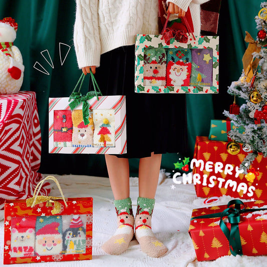 TedSokken – Christmas Cozy Box (set van 3)