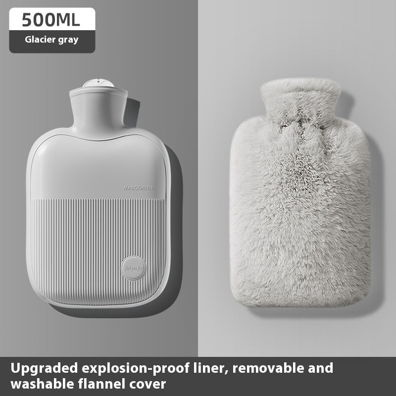 TedKruik – zachte teddy warmwaterkruik - Met zachte hoes