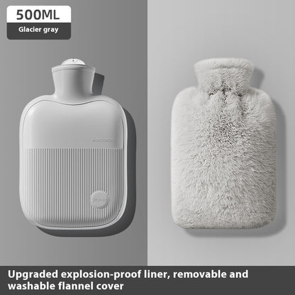 TedKruik – zachte teddy warmwaterkruik - Met zachte hoes