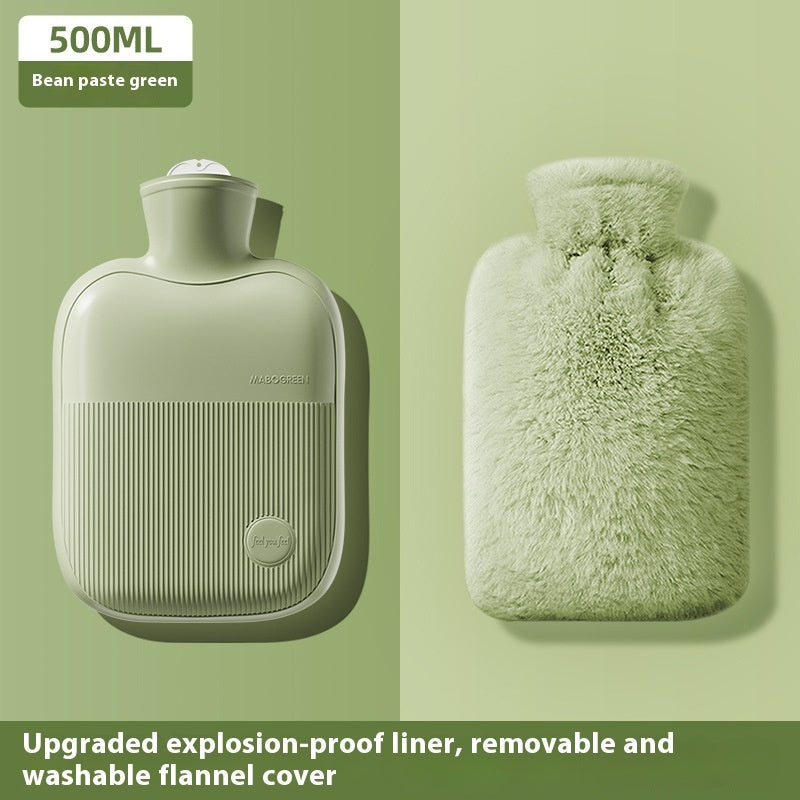 TedKruik – zachte teddy warmwaterkruik - Met zachte hoes