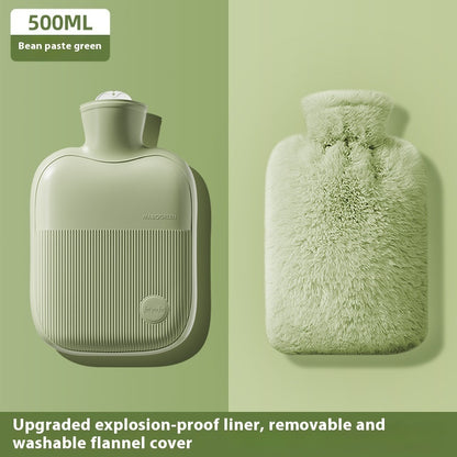 TedKruik – zachte teddy warmwaterkruik - Met zachte hoes